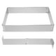 thumbnail image 3 of Molde rectangular ajustable de acero inoxidable para mousse, ideal para crear postres profesionales. Accesorio ideal para hornear pasteles y tartas., 3 of 8