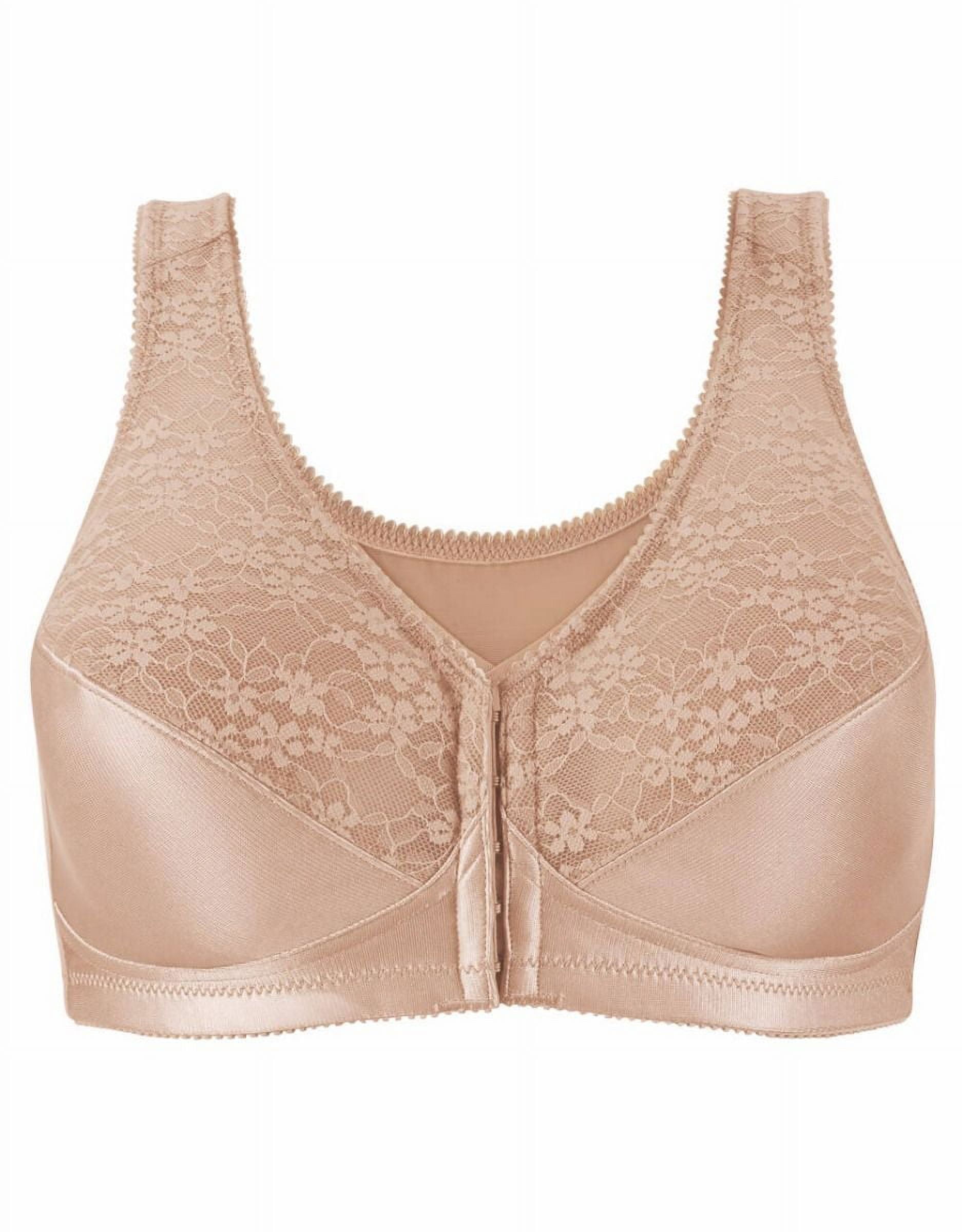 Exquisite Form 5100565 Fully® Lace Wireless Back & Posture Support Bra with Front Closure