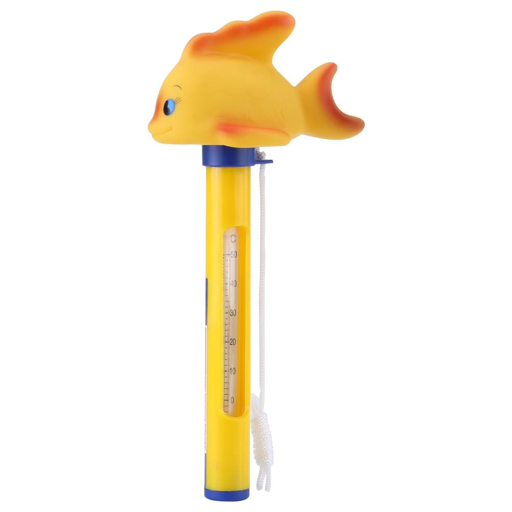 FAGINEY Swimming Pool Thermometer,Cute Animal Floating Thermometer for