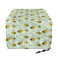thumbnail image 2 of Xixirimido Bee Daisy Floral Print Toaster Covers Bread Maker Cover, Kitchen Small Appliance Covers, Microwave Toaster Oven Cover Toasters Kitchen Accessories, 2 Slice, 2 of 7