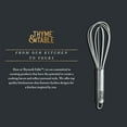 thumbnail image 6 of (4 pack) Thyme & Table 2-Pack Silicone Mini Whisks, Gray, 6 of 7