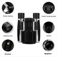 thumbnail image 4 of Telescopio Binocular de 12x32 con Pantalla HD, Ideal para Cámara y Video de Acampada Al Aire Libre., 4 of 10