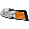 thumbnail image 4 of Garage-Pro Driver and Passenger Side Headlight for Ford Mustang 1999-2004 Halogen With bulb(s) Replaces# YR3Z13008AA YR3Z13008BA, 4 of 8