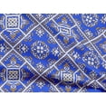 thumbnail image 5 of oneOone Rayon Blue Fabric Mosaic Sewing Fabric By The Yard Printed Diy Clothing Sewing Supplies 56 Inch Wide, 5 of 8