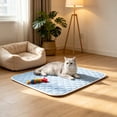 thumbnail image 4 of Pet Cooling Mat for Dogs and Cats with Non-Slip Bottom, Washable Portable Ice Pad for Hot Weather Relief, Multiple Sizes and Colors, 4 of 6