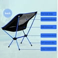 thumbnail image 4 of Djiypn Lightweight Folding Camping Chair, Portable Foldable Compact for Outdoor Camp, Travel, Beach, Picnic, Festival, Hiking, Backpacking, Supports 120KG/265Lbs, 4 of 8