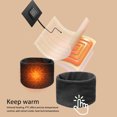 thumbnail image 3 of Heated Scarf Heating Scarf Electirc Neck Wrap Electric Heating Scarf Usb Heating Scarf Heated Scarf Soft Polyester Electric Heating Scarf USB Powered 3 Temperature Adjustable Black, 3 of 8