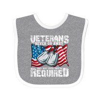 Inktastic Veterans Day Military Veteran Boys Baby Bib