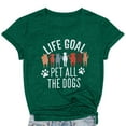 thumbnail image 4 of TINZ T-Shirt Décontracté pour Femmes à Imprimé, Manches Courtes, Col Rond, T-Shirt Graphique pour Usage Quotidien, Très Grande Taille, T-Shirts pour Femmes, T-Shirts pour Femmes, 4 of 4