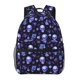 thumbnail image 1 of Disketp Skull flower leaf purple Mochila Estampada para Hombre y Mujer – Mochila Ligera Clásica con Múltiples Bolsillos para Universidad, Trabajo y Viajes-One Size, 1 of 5