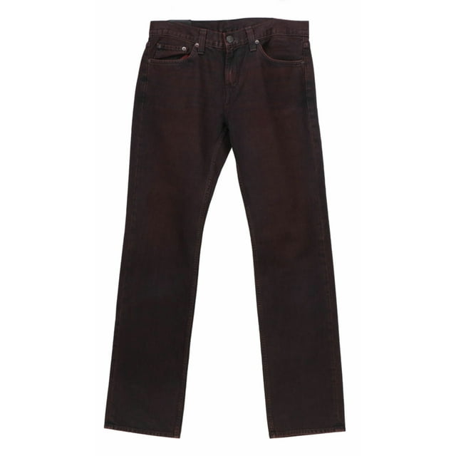 J Brand Men's Red Kane Straight Fit Pants Jean - 33