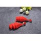 thumbnail image 3 of Pendientes de borla en capas de colores, pendientes colgantes con borlas bohemias en niveles para mujeres, adolescentes, niñas, regalo de Navidad y San Valentín (rojo) Rojo Verde, 3 of 3