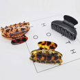 thumbnail image 2 of 3 pinzas para el pelo antideslizantes CHAO carey leopardo 3 colores, 2 of 5