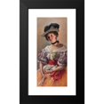 thumbnail image 2 of Adolf Humborg 10x18 Black Modern Framed Museum Art Print Titled - Who is Slimmer, 2 of 5