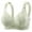 Light Green, variant on WDDDD Women's Lace Push Up No Underwire Comfortable Breathable Four Button Mom Bra Beige 42