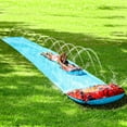 thumbnail image 4 of JOYIN 19.2ft Lawn Water Slide with Bodyboard, Waterslide Crab Summer Toy with Build in Sprinkler for Backyard and Outdoor Water Toys Play, 4 of 7