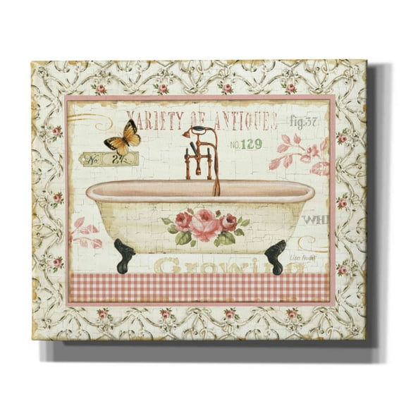 Epic Graffiti 'Rose Garden III' by Lisa Audit, Canvas Wall Art, 24"x20"