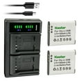 thumbnail image 1 of Kastar 2-Pack Battery and LTD2 USB Charger Compatible with Sony 4-261-368-01 NP-SP70 SP70 SP70A SP70B Battery, Bloggie MHS-FS2 MHS-FS2K MHS-FS3 MHS-TS10 MHS-TS20K MHS-TS20/S MHS-FS2/V MHS-TS22 Camera, 1 of 6