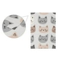 thumbnail image 5 of Yayeee Garden Flag 28" x 40" Double Sided Outdoor Yard Lawn Holiday Decorations, Gray Cat Pattern, 5 of 6