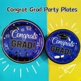 thumbnail image 7 of 24 Guests Blue Graduation Party Plates Napkins Supplies Set Congrats Grad Class of 2025 Disposable Dinnerware Tabeleware Grad Party Decoration Favors, 7 of 7