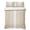 Cream, variant on Quilts Twin Size Bedding Set, Gray Striped Lightweight Quilted Comforter, Modern Minimalist Simple Stripes Country Soft Reversible Bedspread Coverlet with Pillow Covers for All Season, 68" x 86"