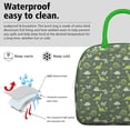 thumbnail image 3 of Womens DarkGreen Cartoon Dinosaurs Plants Pattern Lunch Box for Work,Insulated Lunch Bag for Women,Loncheras Para Mujer,Leakproof Adult Lunch Bag for Work,Beach,Travel,Picnic,Camping, 3 of 7