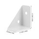 thumbnail image 2 of QUMIIRITY 12Ud Shelf Mount White Corner Brace Reinforces Furniture Prevents Deformation, 2 of 8