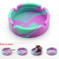 thumbnail image 2 of Moqsnm Silicone ashtray,Unbreakable Heatproof Portable Indoor Cute Ashtray Round, 2 of 8