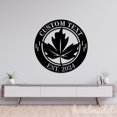 thumbnail image 4 of Handmadetneonsign Maple Leaf Metal Wall Art Light, Leaves Metal Sign Wall Decor, Nature Metal Decor, 4 of 5