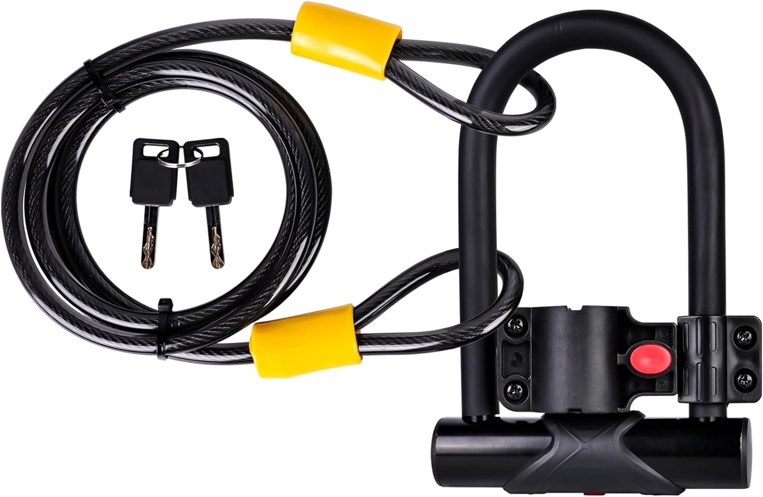 Candado Para Patinete Eléctrico Y Bicicleta – Incluye Cadena, Bolsa Impermeable Y Soporte Para Móvil | Antirrobo Fuerte Y Práctico