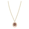 thumbnail image 1 of Collar y Aretes de Chapa de Oro Perlas Cultivadas Con Dije, 1 of 6