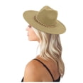 thumbnail image 4 of XINSHIDE Hat Fashionable Fedoras Men Wide For Women Dress Baseball Caps Casual Cap, 4 of 9