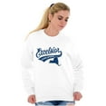 thumbnail image 4 of Excelsior Ever Upward New York Motto Unisex Plus Fleece Graphic Sweatshirt Brisco Brands 2X, 4 of 5
