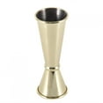 thumbnail image 2 of Herramienta de coctelería, vaso medidor de acero inoxidable 304 para medir vino, resultados impresionantes, 2 of 10