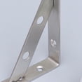 thumbnail image 2 of RUNROTOO 2 Pcs Supports d'Étagère en Acier Inoxydable avec Design Robuste pour Étagère et Rangement, 2 of 4