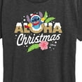 thumbnail image 3 of Lilo & Stitch - Aloha Christmas - Women's Short Sleeve Graphic T-Shirt, 3 of 5