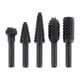 thumbnail image 3 of Juego de brocas para fresadora con brocas giratorias para carpintería, juego de escofinas giratorias con relieve para 5 piezas, 3 of 9