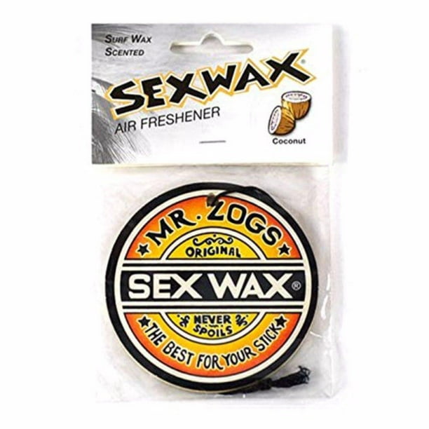 Sex Wax Mr Zogs Air Freshener Single Scent Choice Coconut 