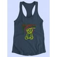 thumbnail image 3 of The World Is Mine Racerback Tank Women -Image by Shutterstock, Female x-Small, 3 of 4