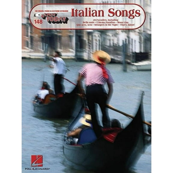 Italian Songs: E-Z Play Today Volume 148 (Paperback)