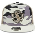 thumbnail image 2 of Men's New Era White Chicago White Sox Chrome Camo A-Frame 9FIFTY Trucker Snapback Hat, 2 of 6
