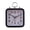Black, variant on Quiet Travel Alarm Clock Battery Operated Analog Alarm Clock With Clear Display For Home Or Camping