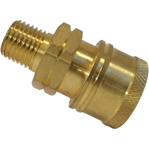 Ultimate Washer UW16-PWD3C8 Female Quick Coupler by Male Threads, 1/4-Inch, 4000 PSI Rated