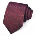 thumbnail image 1 of Cravate pour Hommes Mode Simple Créative Polyester Cravate d'Affaires Classique, 1 of 9