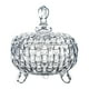 thumbnail image 1 of Tarro de caramelos con tapa, recipiente para guardar joyas, cuenco para servir aperitivos, 685 ml, elegante Claro, 1 of 9