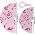 thumbnail image 3 of FMSHPON Valentine's Day Mother's Day Red Heart Love Xmas Christmas Tree Skirt Stand Mat for Holiday Party Decoration Indoor Outdoor 48 inches, 3 of 6