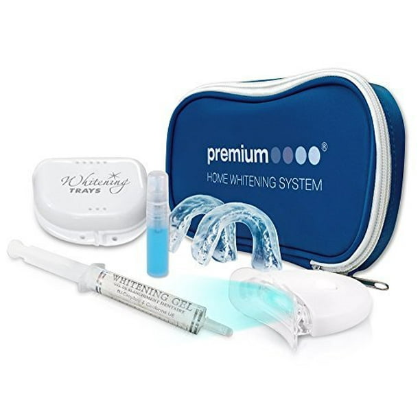 Beaming White Premium Home Teeth Whitening Kit with LED Light Walmart