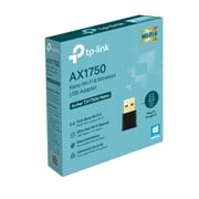 TP-Link AX1750 Nano Wi-Fi 6 Dual-Band Wireless USB Adapter, Travel Friendly, Compact Design, Super-Fast Speed, Buffer-Free Streaming, and Lag-Free Gaming - Archer TX1750U Nano