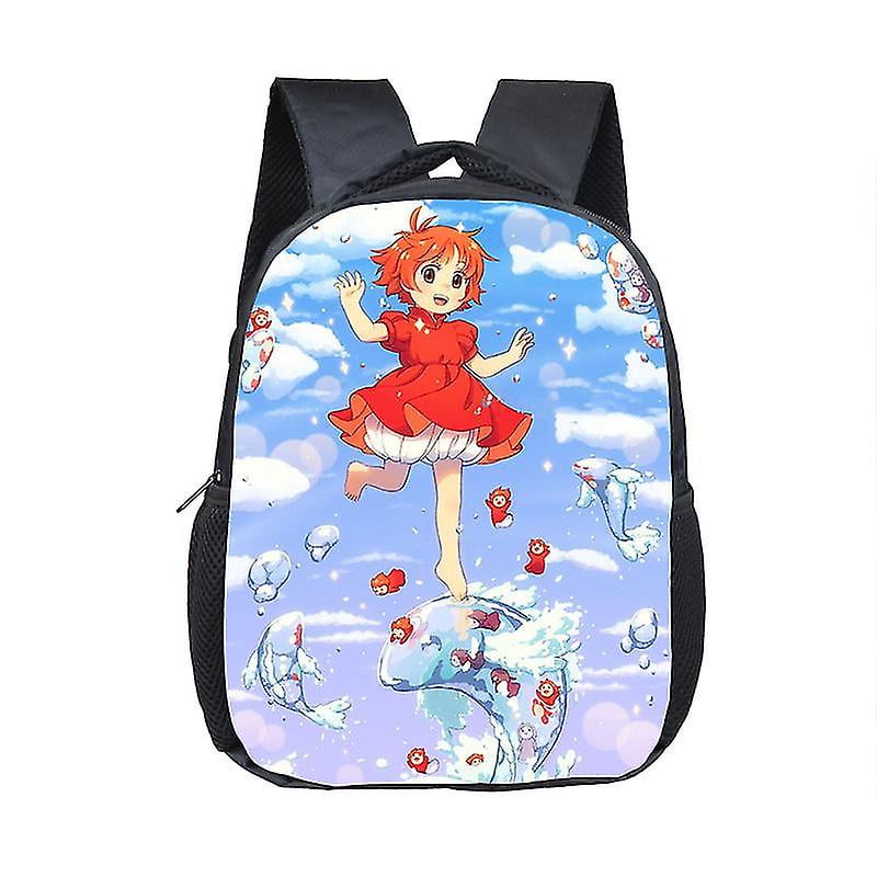 Totoro Anime Backpack Toys compatible Kids Toddler Cute Cartoon Spirited Away Kindergarten Children Soft School Bag