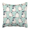 thumbnail image 1 of Funda de Almohada ABPHQTO Lindos Pingüinos 50x50 cm, 1 of 2